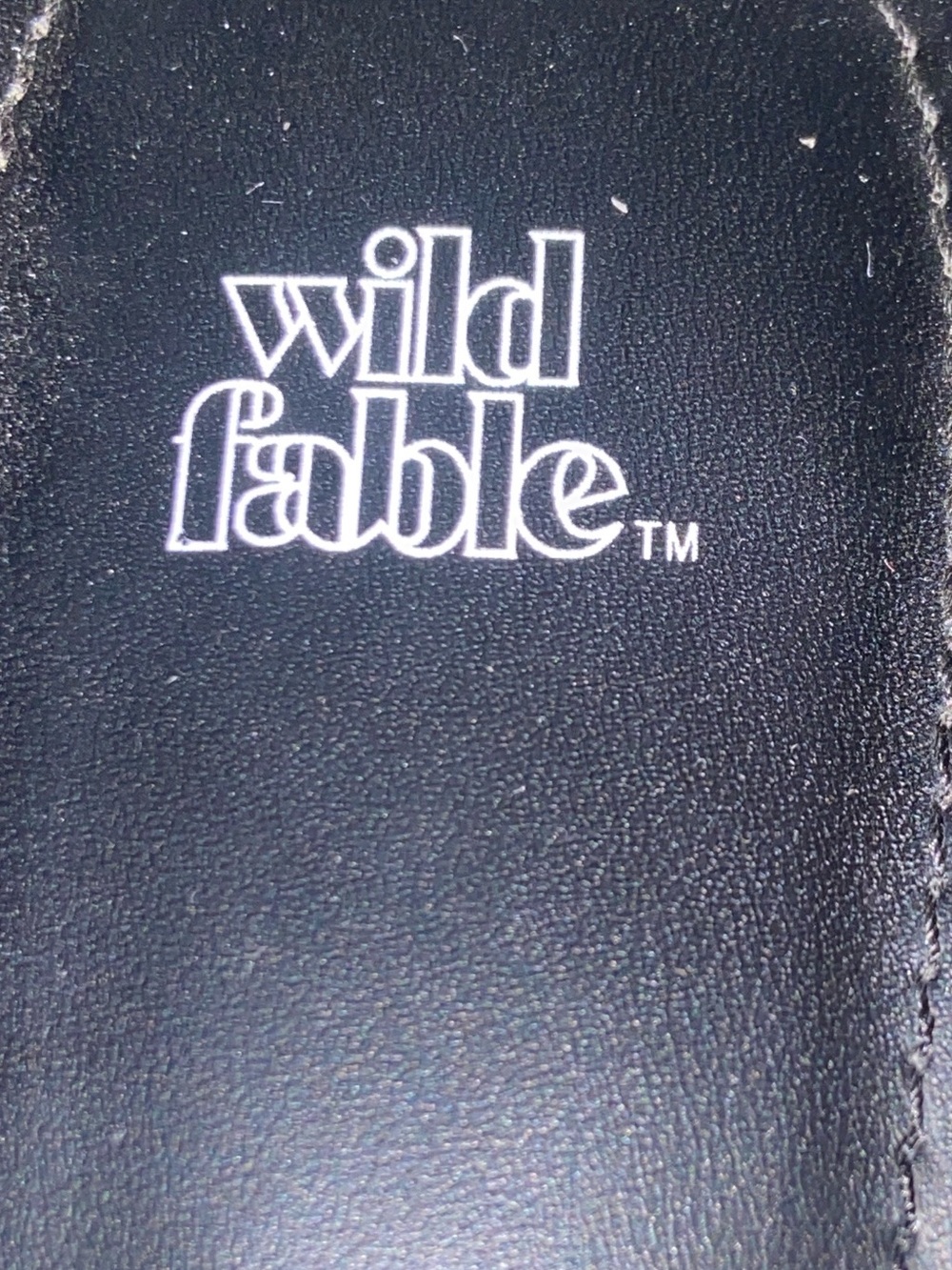 wild fable Black Platform Ankle-Strap Block Heels - Picture 3 of 14